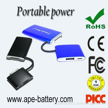 2012 newest ultra slim popular colorful power bank for iphone/ipad/ipod,smartphones,tablet PC